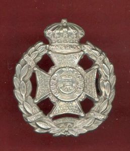 The Rifle Brigade Prince Consort's Own Victorian field service cap badge