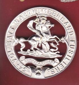 3rd Volunteer Battalion Northumberland Fusiliers Pipers Plaid Brooch
