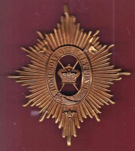 Lancers Victorian OR's Foreign Service helmet plate