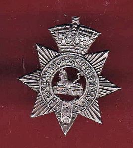 2nd Battn. Manchester Regiment Victorian Officer's F.S. cap badge