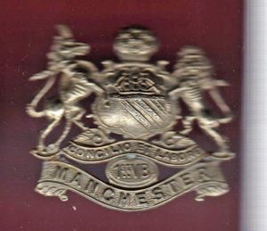 1st VB The Manchester Regiment Victorian OR's cap badge