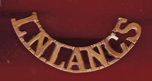 L.N.LANC'S Loyal North Lancashire Victorian shoulder title