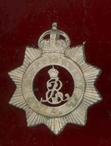 North Somerset Yeomanry  Edward VII OR's cap badge.