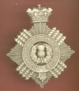 South African Duke of Edinburghs Own Volunteer Rifles Edwardian helmet plate