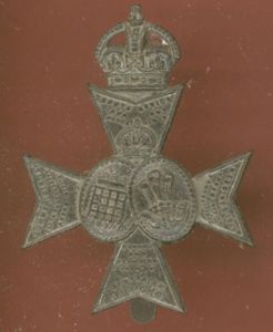 16th (County of London) Bn. The London Regt (Queen s Westminster & Civil Service Rifles) cap badge