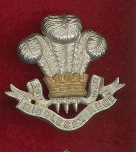 2nd Bn. The Middlesex Regiment Victorian musician's badge
