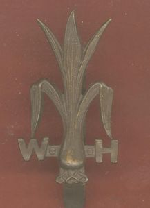 The Welsh Horse Yeomanry WW1 cap badge