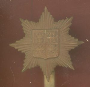 13th London Regiment OR's cap badge