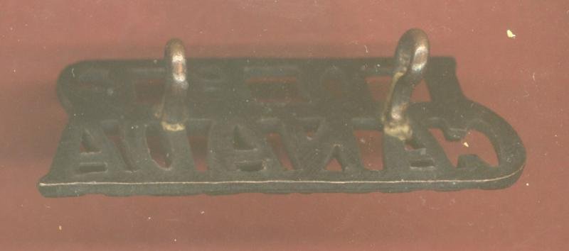 Canadian 1.DBQ 1st Depot Bn. Quebec WW1 CEF shoulder title — image 2