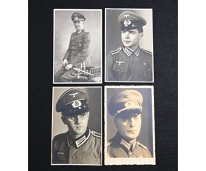 4x Wehrmacht/ Reichswehr Soldier Portraits