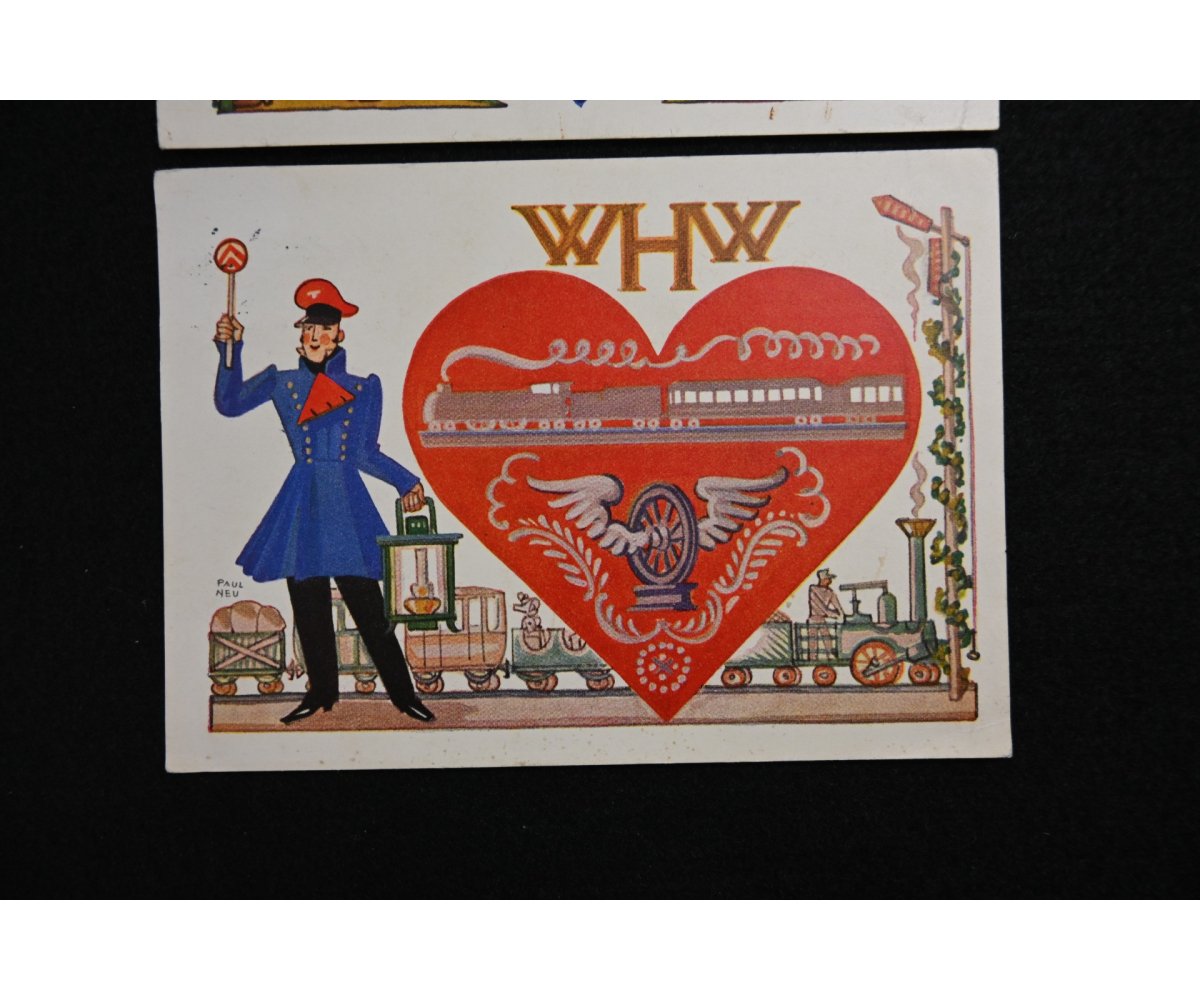 3x Winterhilfswerke des Deutschen Volkes 1936/37 Postcards — image 4