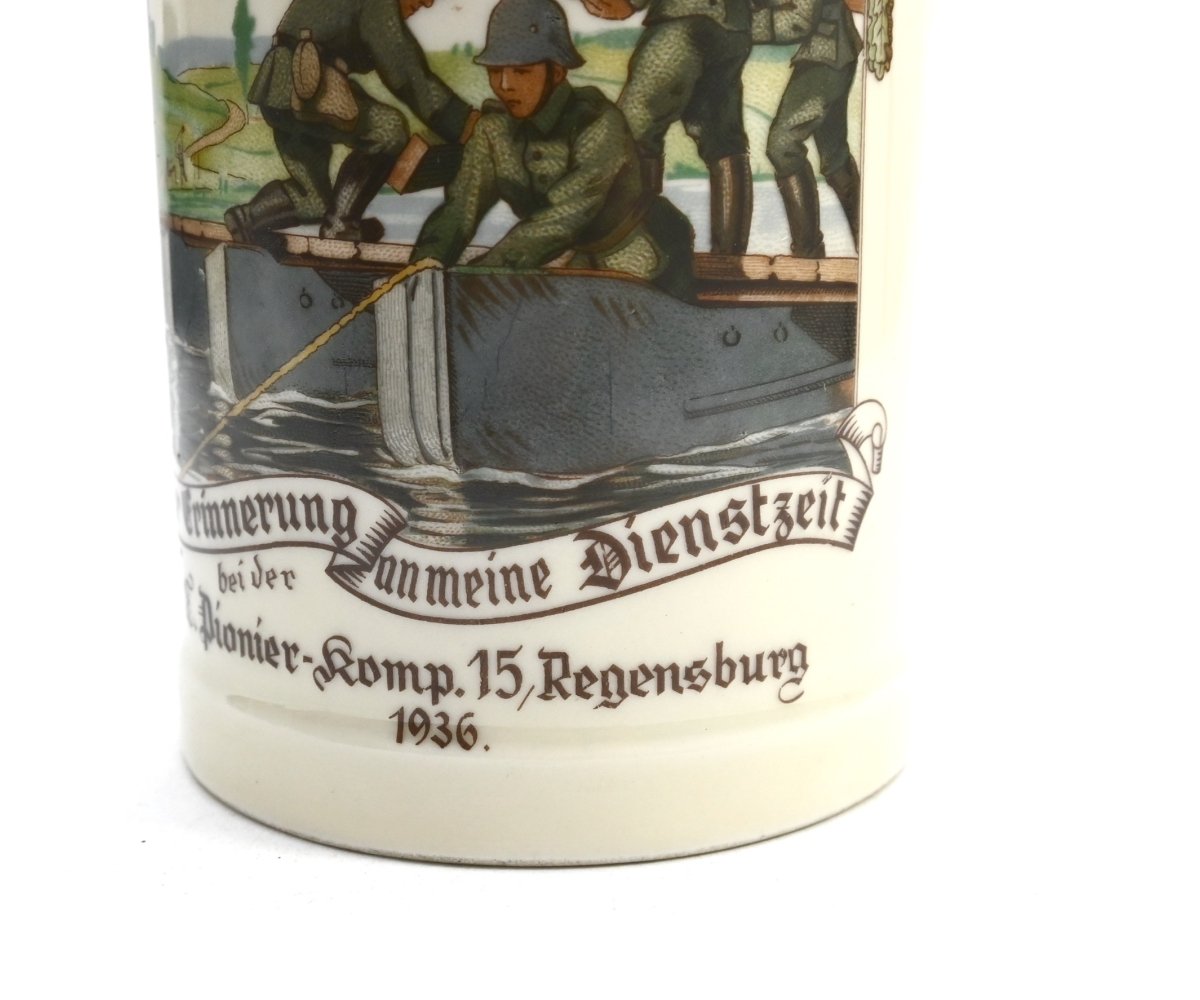 Rare E.Pionier-Komp.15 Beer Stein — image 4