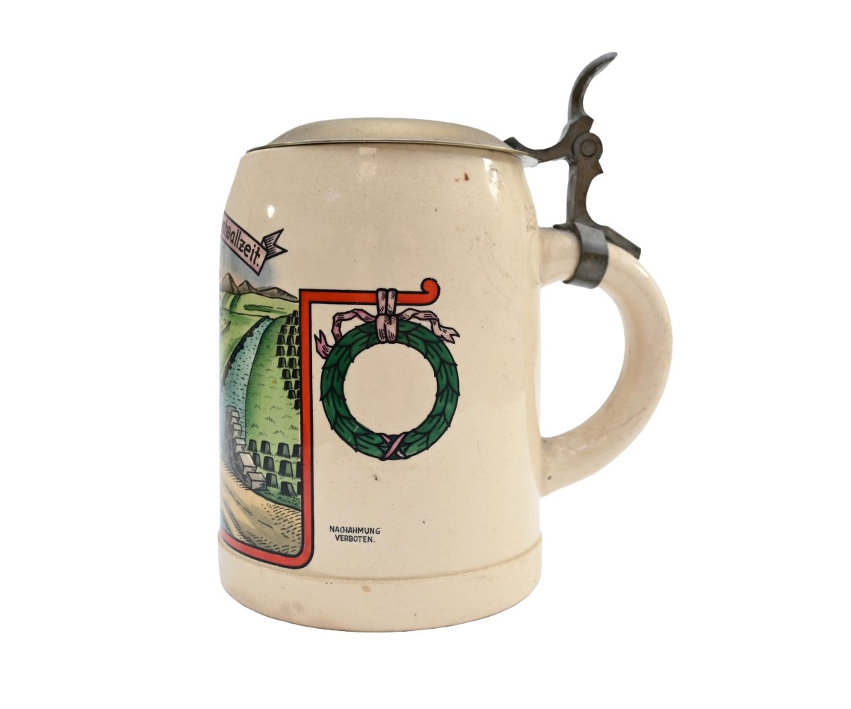 Rare RAD 'Westwallzeit' Beer Stein — image 4