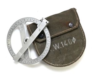 WH Kartenwinkelmesser in Pouch 140
