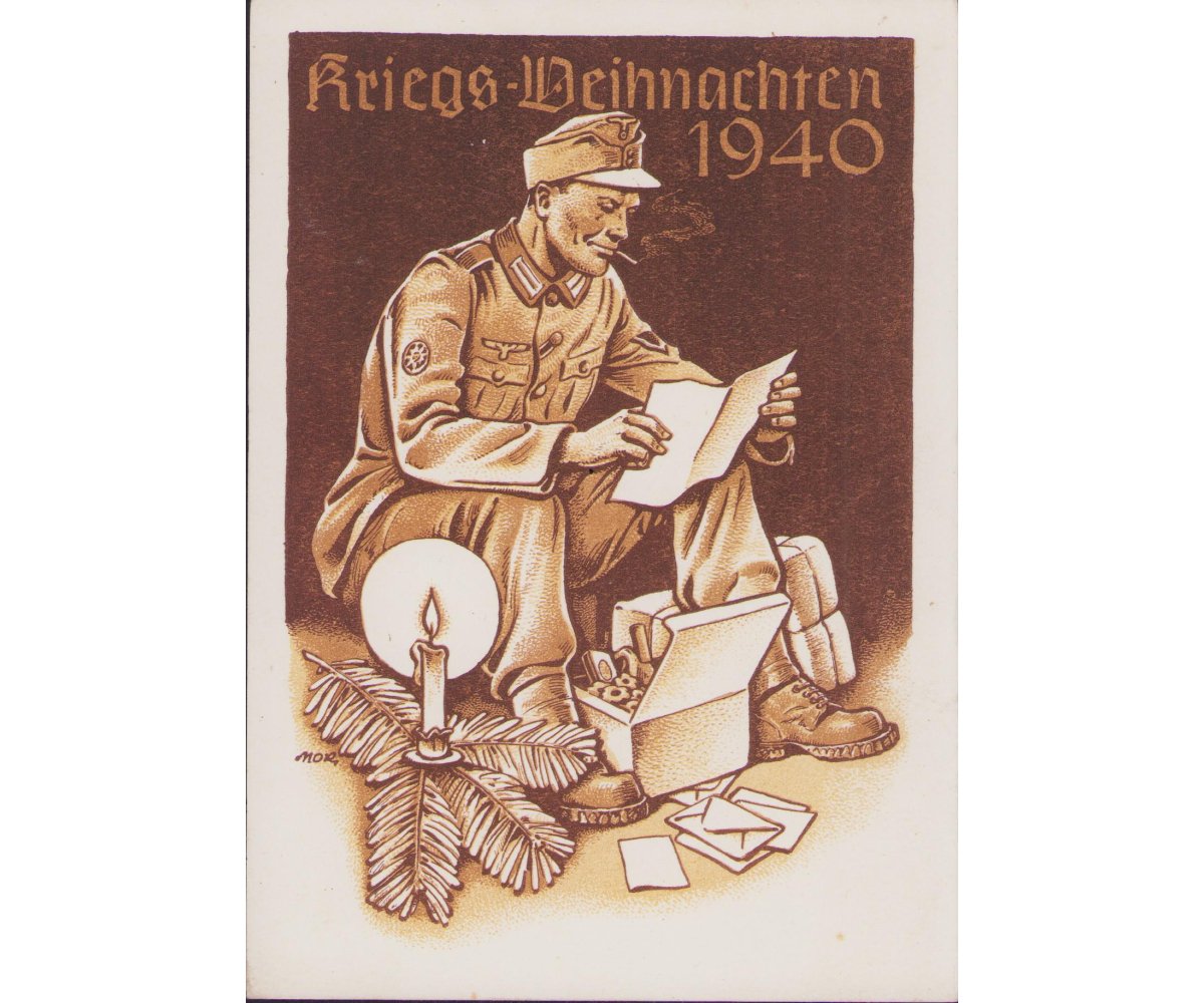 Gebirgsjäger Christmas 1940 Postcard