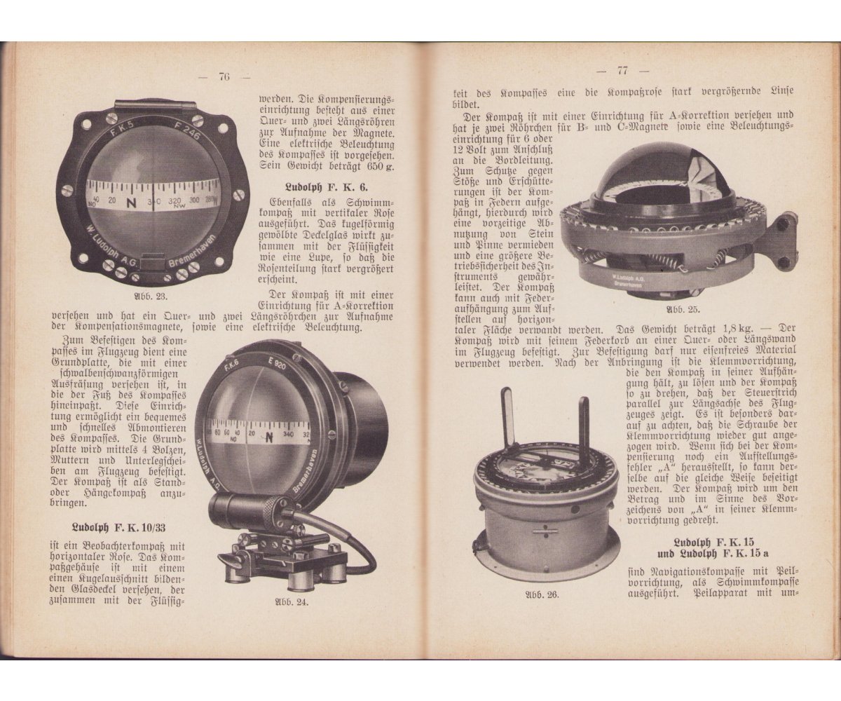 'Die Luftfahrt-Navigation' Handbuch (1936) — image 4