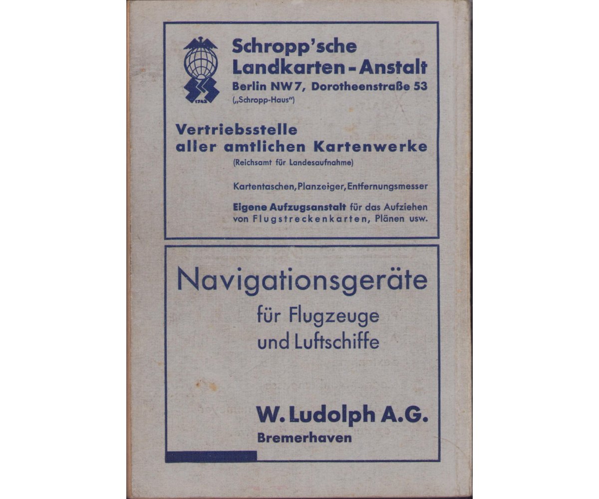 'Die Luftfahrt-Navigation' Handbuch (1936) — image 8