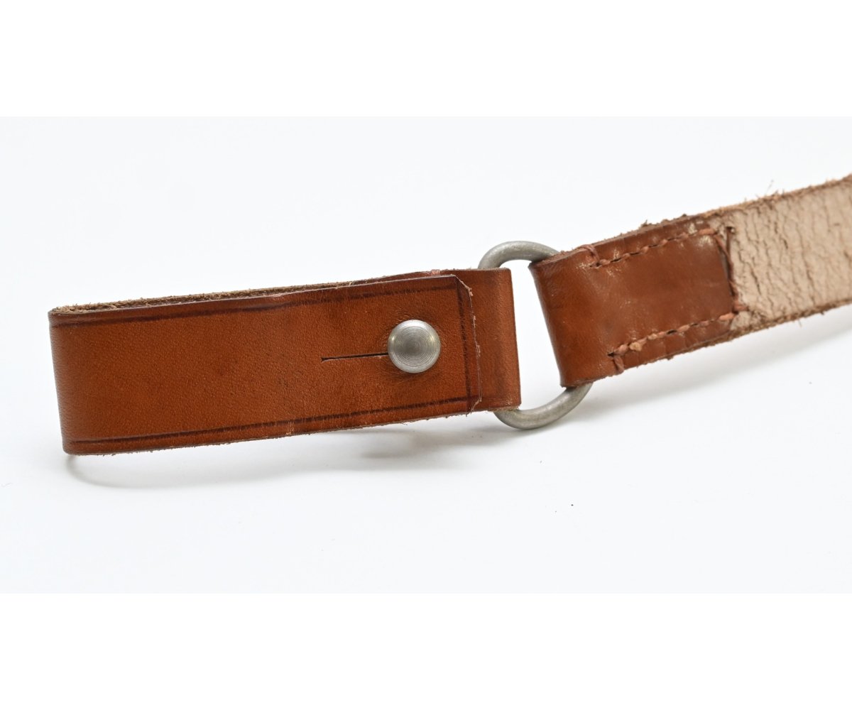 Mint! Brown Leather Officer's Cross Strap
