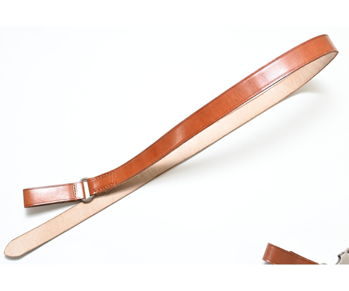 Mint! Brown Leather Officer's Cross Strap