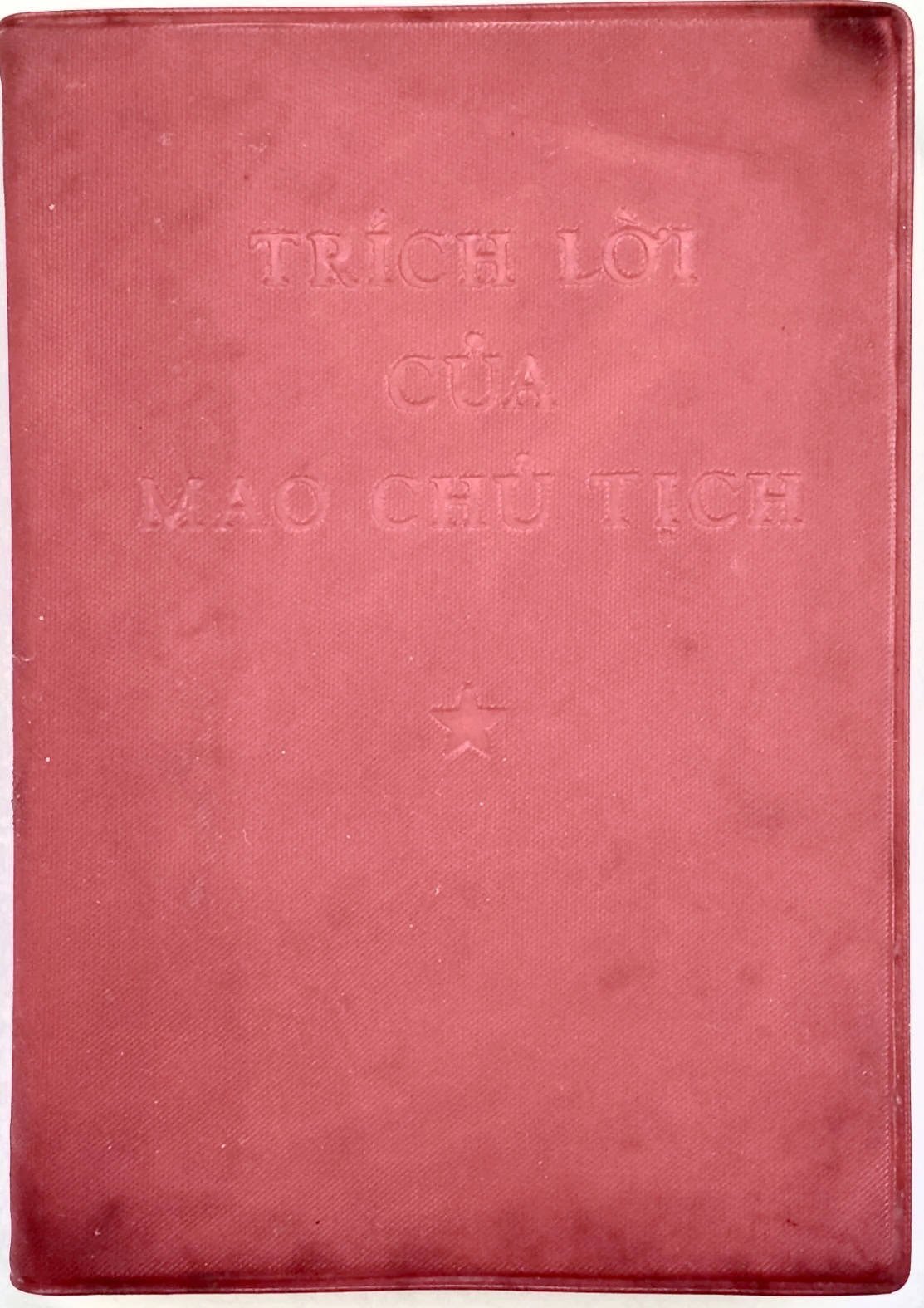 North Vietnamese Army Political Cadre's Vietnamese Language Mao's Little Red Book 1967
