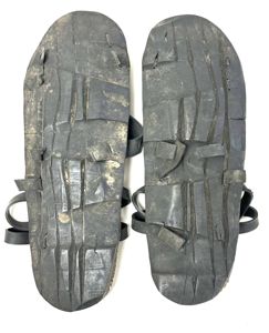 Viet Cong North Vietnamese Army Ho Chi Minh Sandals Worn Out Front & Rear