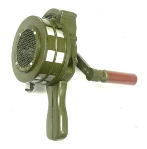 ChiCom North Vietnamese Army Viet Cong Air Raid Siren with Carrying Bag