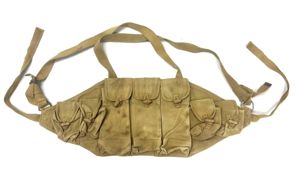 North Vietnamese Army Viet Cong AK47 1969 Chest Pouch Used & Faded