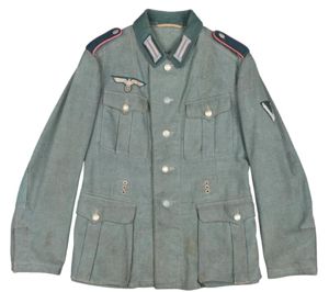 WW2 German M35 Panzer Tunic - Regt Marked To 8KP,II/PZ R.4