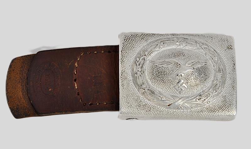 WW2 German Luftwaffe Belt & Buckle 1938 — image 8