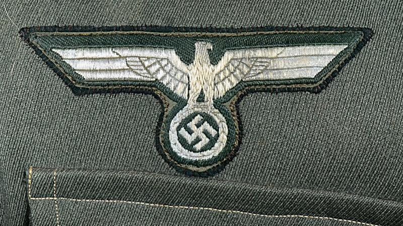 WW2 German Artillery Officers M36 field Tunic . — image 9