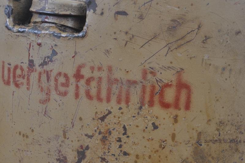 WW2 German Fallschirmjager Kraftstoff Fuel Drop Container — image 4