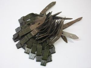 German Wehrmacht Gas Mask Can Short Strap MINT For Use From Bundle bmo 42.