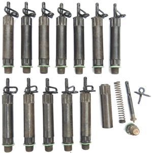 German Wehrmacht Zug Zünder 42 ZZ42 Bakelite Fuze, Unmarked Striker, Bakelite Tube Marked hae, Bakelite Connector, Rare Variation With A Hole On Top Of The Striker, Inert.