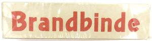 German Deutsches Rotes Kreuz D. R. K. And Luftschutz Hausapotheke And Verbandkasten Brandbinde W. Söhngen & Co., Wiesbaden 1940.