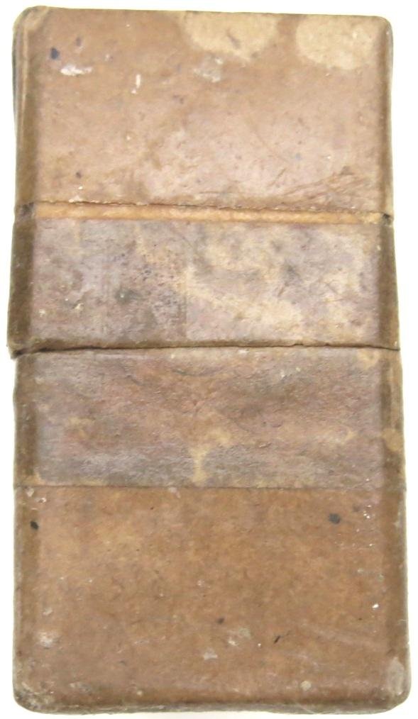 German Wehrmacht Sprengkapseln Nr. 8 Empty Box 23. 7. 1943 Dated, Inert.