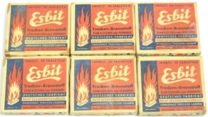 German Wehrmacht Esbit Kocher Mod. 9 Fuel Tablets Box Variation 4.