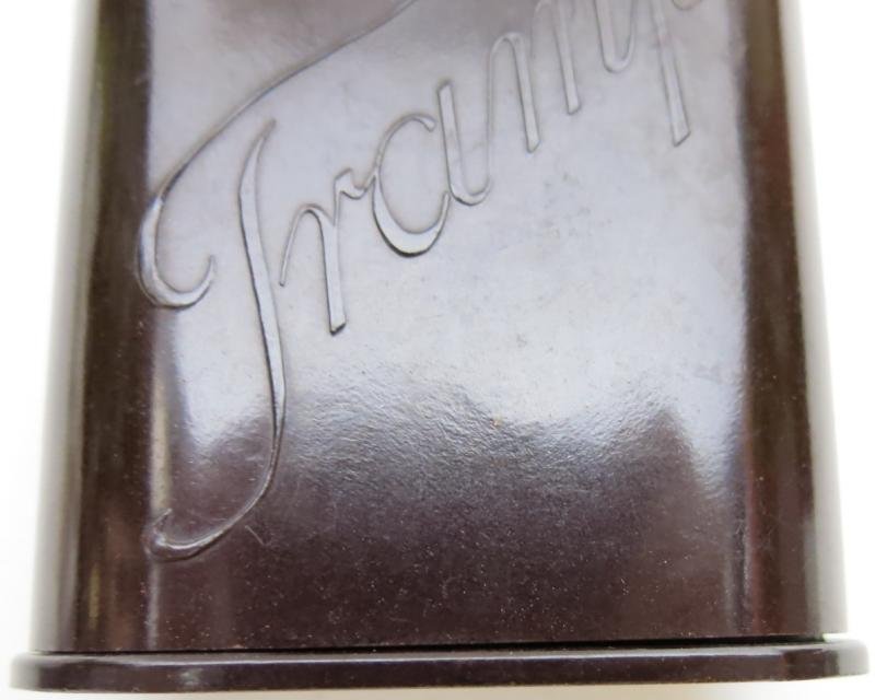 German Wehrmacht Reddish Bakelite Coffee Grinder Mint Condition Single BO Garantie Stamp.