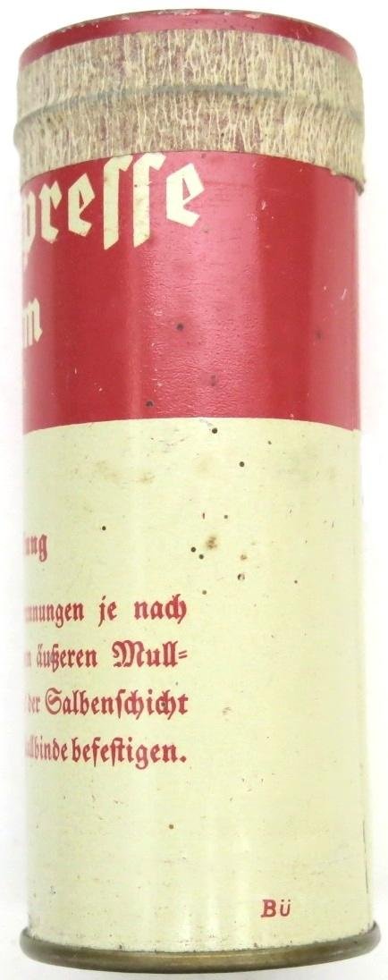 German Wehrmacht Medical Brandkompresse Wehrkreissanitätspark IV, (Dresden), Sealed.