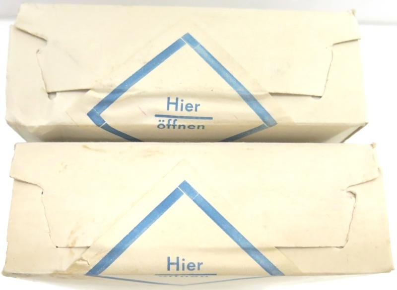 German Civilian Pre War And Wartime Era Elka Augenwatte, (Verbandwatte), Box Of 50 Gramm Unopened.