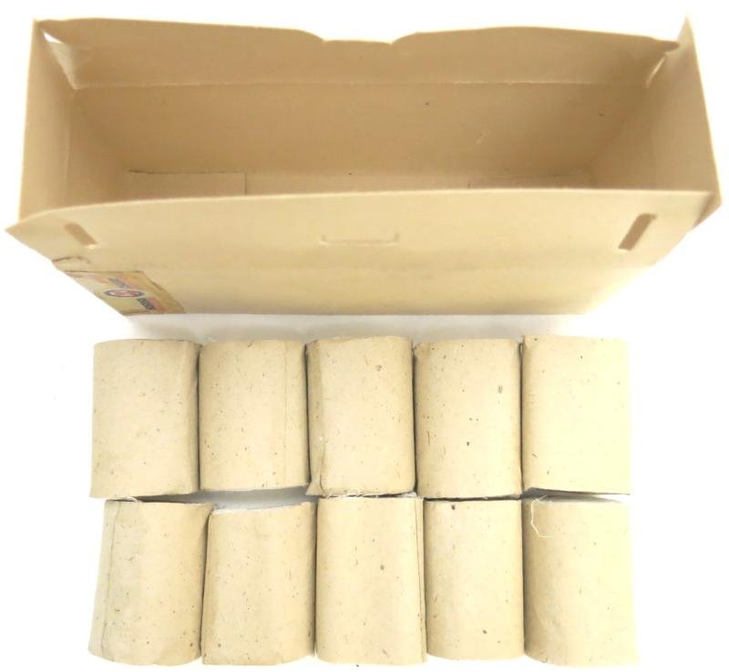 German Civilian Pre War And Wartime Era Paul Hartmann 10 Stück Mull-Binden 4 cm x 4 m Complete Box.