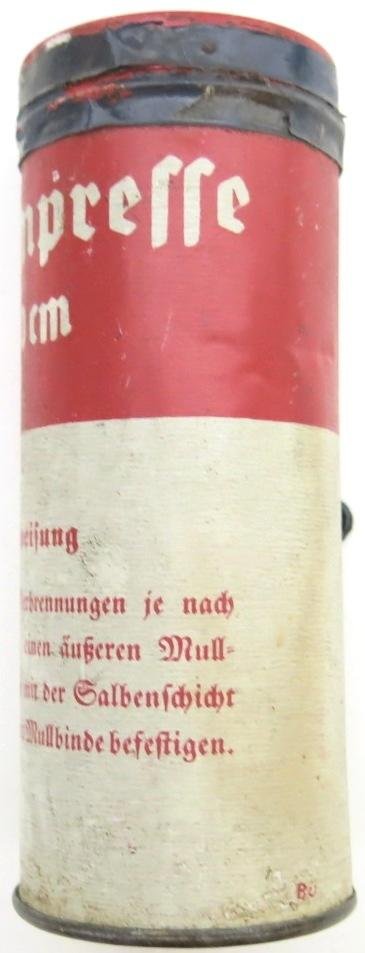 German Wehrmacht Medical Brandkompresse Wehrkreissanitätspark IX, (Kassel), Never Used.