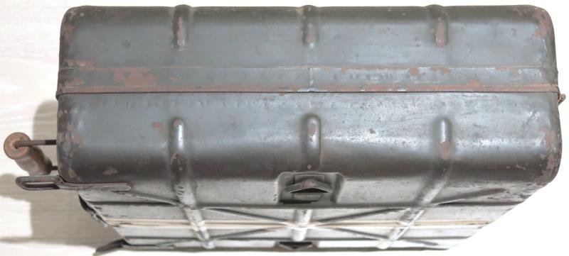 German Wehrmacht Stielhandgranaten Nebelhandgranate 39 Metal Case Smoke Stickgrenades M39, cjv 41 With WaA, Rare Maker, Wonderful Example.