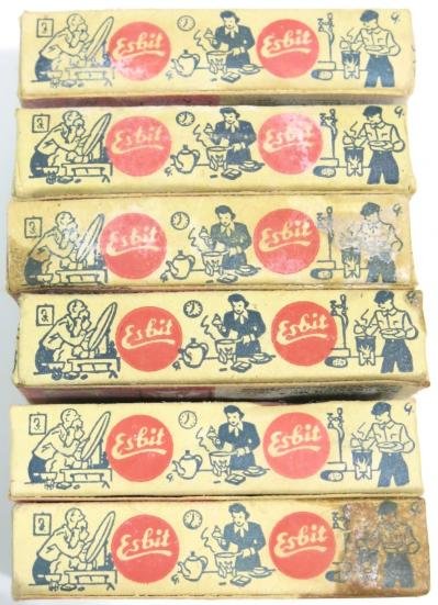 German Wehrmacht Esbit Kocher Mod. 9 Fuel Tablets Box Variation 5.