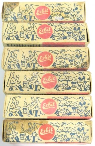 German Wehrmacht Esbit Kocher Mod. 9 Fuel Tablets Box Variation 5.