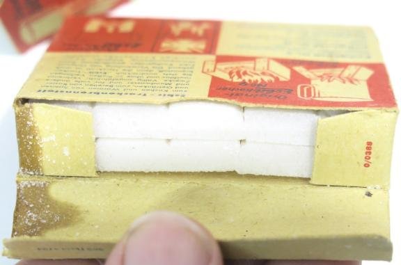 German Wehrmacht Esbit Kocher Mod. 9 Fuel Tablets Box Variation 3.