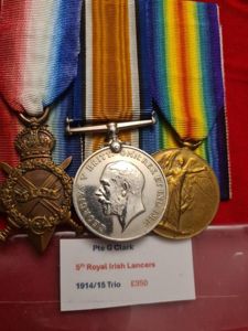 Pte G Clark 5th Royal Irish Lancers