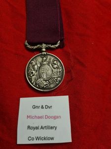 Victorian Long Service to Michael Doogan, Glenshee, Co Wicklow