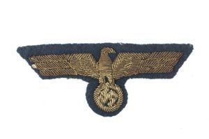 French manufactured Heer General or Küstenartillerie embroidered officers breast eagle