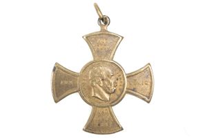 Deutscher Kriegerverein, Kreuz 'Landgemeinde Lüdenscheid 1882', Kaiser Wilhelm II