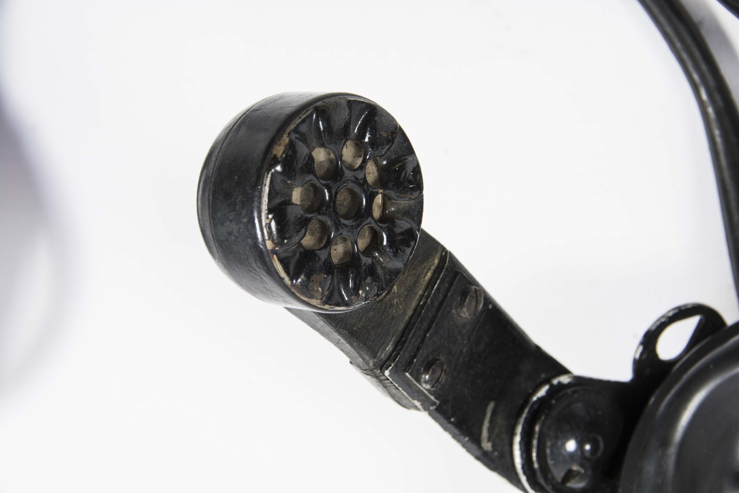 Rare pre war complete (!) coastal artillery communication headset — image 10